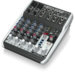 �x�����K�[ BEHRINGER QX602MP3 XENYX 6ch �A�i���O�~�L�T�[