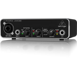 xK[ BEHRINGER UMC22 U-PHORIA I[fBIC^[tF[X