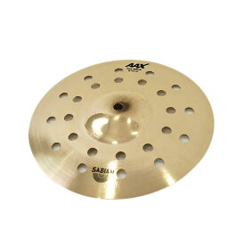 セイビアン シンバル スプラッシュ 10インチ SABIAN AAX-10AESP-B AAX Aero Splash Bri 10インチ スプラッシュシンバル 穴あきシンバル