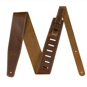 tF_[ Fender Broken-In Leather Strap 2.5" Tan M^[Xgbv