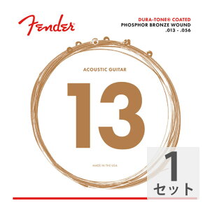 tF_[ Fender 860M Dura-Tone Coated Phosphor Bronze 13-56 AR[XeBbNM^[