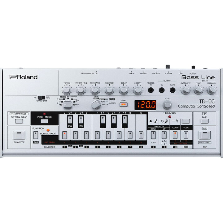 楽天市場】ローランド ROLAND TB-03 Boutique Bass Line TB-303を再現 