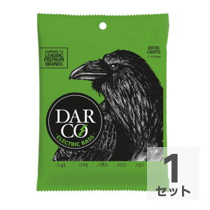 Darco D9705 Electric Bass Nickel Plate Light 5GLx[X