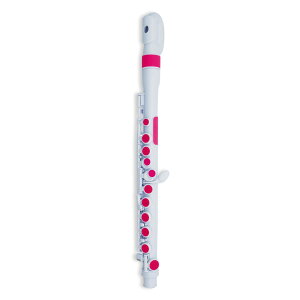NUVO N220JFPK jFLUTE 2.0 White/Pink �k�[�{ �v���X�`�b�N�t���[�g j�t���[�g ���q�l����