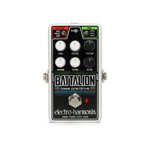 ELECTRO-HARMONIX Nano Battalion Bass Preamp �� Overdrive �x�[�X�G�t�F�N�^�[