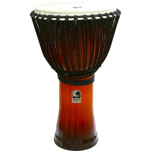TOCA TF2DJ-14AFSB Freestyle II Roped Tuned Djembe 14 AF SNST Wx
