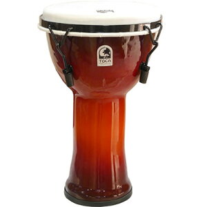 TOCA TF2DM-9AFS Freestyle II Mechanically Tuned Djembe 9 AF SNST Wx