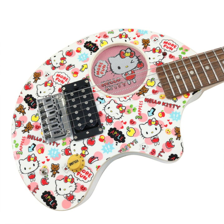 楽天市場】FERNANDES ZO-3 HK ハローキティー スピーカー内蔵 ミニ 