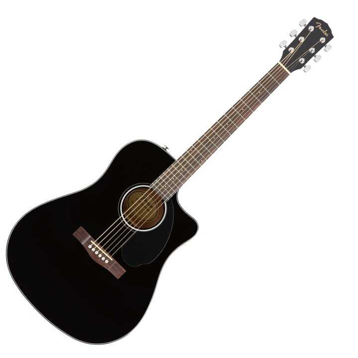 楽天市場】フェンダー Fender CD-60SCE Dreadnought Black WN 