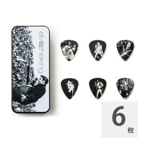 JIM DUNLOP EPPT01 ELVIS COLLECTIBLE ELVIS IS KING ピック&ケース