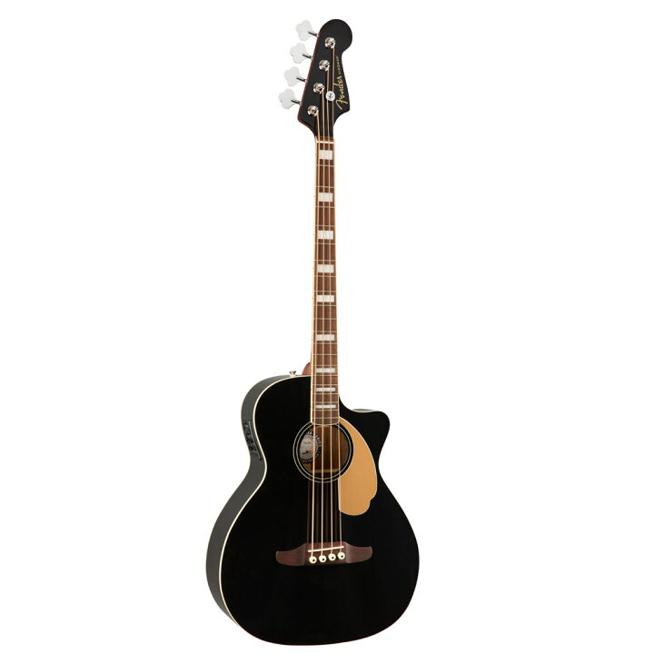 楽天市場】フェンダー Fender Kingman Bass Walnut Fingerboard Black 
