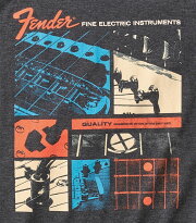 FenderJaguarT-ShirtDarkGreyL半袖Tシャツ
