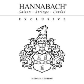 ハナバッハ クラシックギター弦 1セット HANNABACH EXCLUSIVE MT ミディアムテンション エクスクルーシブ