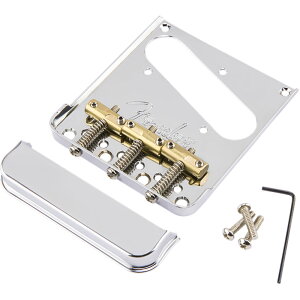 �t�F���_�[ Fender 3-Saddle American Pro Telecaster Bridge Assembly Chrome �u���b�W�A�b�Z���u��