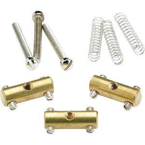 �t�F���_�[ Fender Pure Vintage '52 Telecaster Saddle Kit Brass 3 �u���b�W�T�h�� 3�Z�b�g
