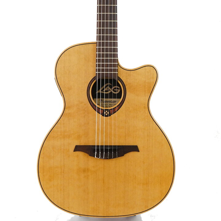 楽天市場】LAG GUITARS TN170ASCE NYLON AUDITORIUM SLIM CUTAWAY 