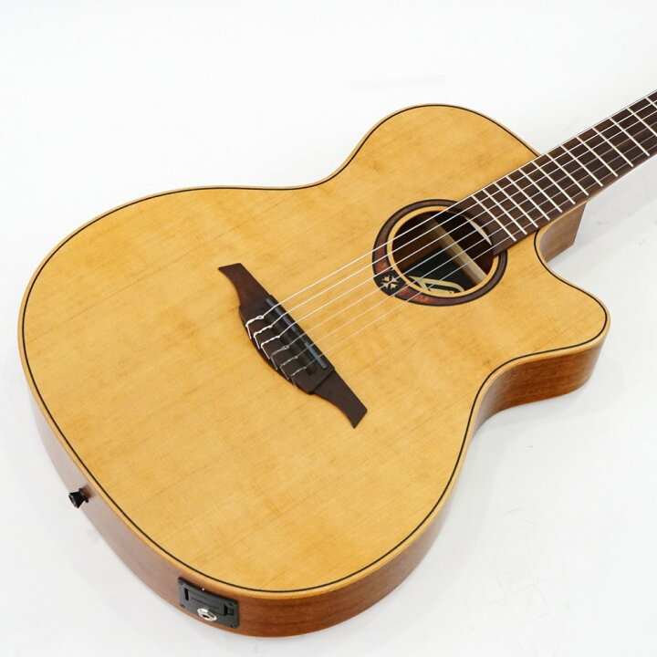 楽天市場】LAG GUITARS TN170ASCE NYLON AUDITORIUM SLIM CUTAWAY 