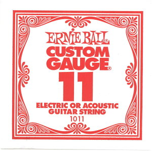 A[j[{[ ERNIE BALL 1011 PLAIN STEEL 011 M^[po