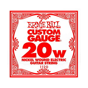 �A�[�j�[�{�[�� ERNIE BALL 1120 NICKEL WOUND 020 �M�^�[�p�o����