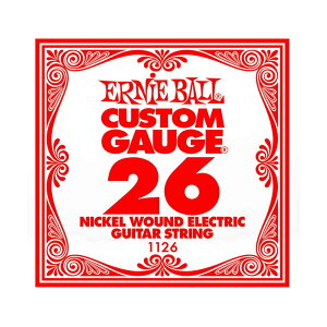 A[j[{[ ERNIE BALL 1126 NICKEL WOUND 026 M^[po