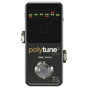tc electronic PolyTune 3 noir �o�b�t�@�[���� �y�_���`���[�i�[