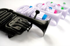 NUVON610JHWPKjHornWhitePinkプラスチックホルン