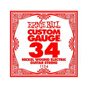 �A�[�j�[�{�[�� ERNIE BALL 1134 NICKEL WOUND 034 �G���L�M�^�[�p�o����