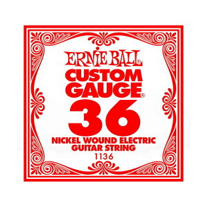 �A�[�j�[�{�[�� ERNIE BALL 1136 NICKEL WOUND 036 �G���L�M�^�[�p�o����
