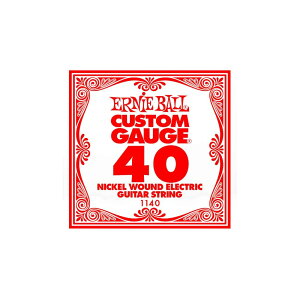 �A�[�j�[�{�[�� ERNIE BALL 1140 NICKEL WOUND 040 �G���L�M�^�[�p�o����