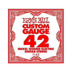 �A�[�j�[�{�[�� ERNIE BALL 1142 NICKEL WOUND 042 �G���L�M�^�[�p�o����