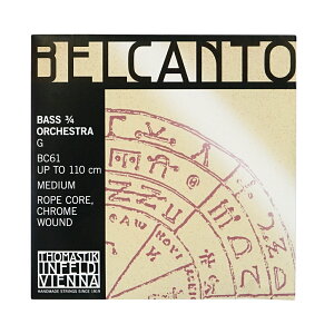 Thomastik Belcanto BC61 Bass G Medium xJg RgoX 3/4 G o