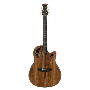 Ix[VM^[ OVATION CE44P-FKOA-G Celebrity Elite Exotic Mid Depth CE44P Figured Koa GAR