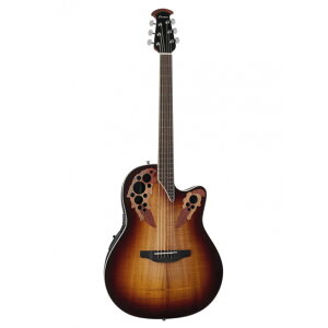 Ix[VM^[ OVATION CE48P-KOAB-G Celebrity Elite Exotic Super Shallow Koa Burst X[p[VE{fB GAR
