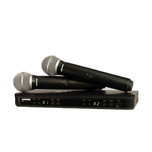 SHURE BLX288J-PG58JB �f���A���`�����l�� �n���h�w���h�^ ���C�����X�V�X�e��