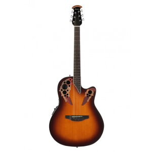 Ix[VM^[ OVATION CE48-1-G SB Celebrity Elite Super Shallow SUNBURST X[p[VE{fB GAR