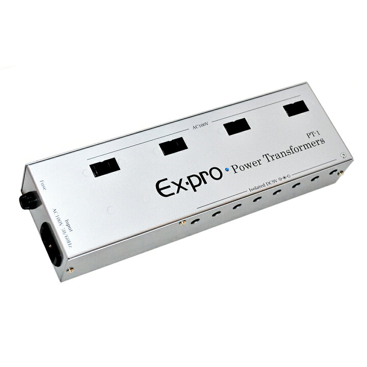 楽天市場】EX-PRO PT-1 Power Transformers トランス方式 DCパワー 