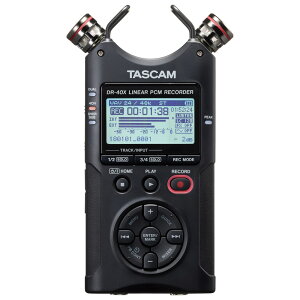 TASCAM DR-40X 4gbN fW^I[fBIR[_[ USBI[fBIC^[tF[X