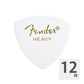 フェンダー ギターピック 12枚 セット ヘビー 346 Shape White Heavy Fender