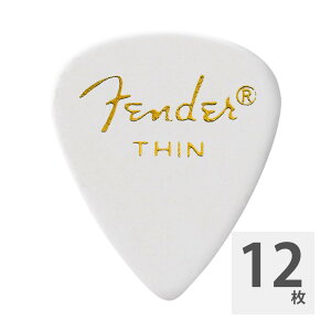 tF_[ M^[sbN 12 Zbg Thin 351 Shape White Thin Fender