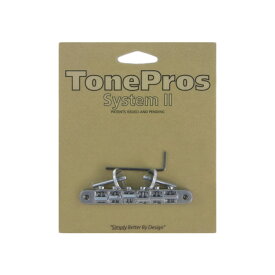 TonePros AVR2-C TonePros Replacement ABR-1 Tuneomatic クローム ギター用ブリッジ