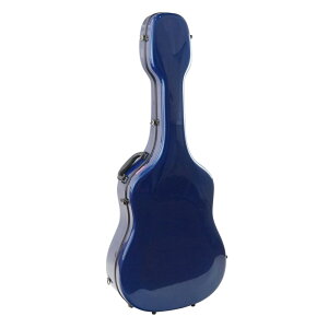 Grand Oply OM/OOO-style メタリックブルー アコースティックギター用ケース