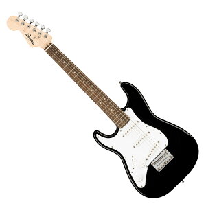 Squier Mini Stratocaster Left-Handed Laurel Fingerboard Black p GLM^[