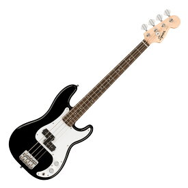 スクワイヤー/スクワイア Squier Mini P Bass Laurel Fingerboard Black エレキベース