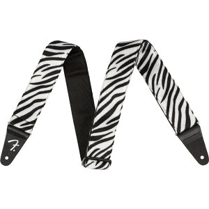 tF_[ Fender Wild Zebra Print Strap 2" M^[Xgbv