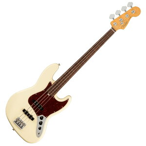 tF_[ Fender American Professional II Jazz Bass Fretless RW OWT GLx[X