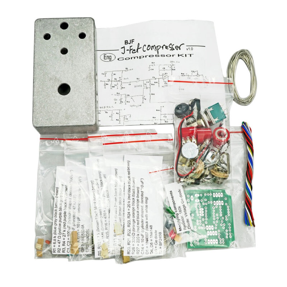 Moody Sounds BJF JFET Compressor DIY Kit コンプレッサー エフェクター 自作 DIY キット |  chuya-online