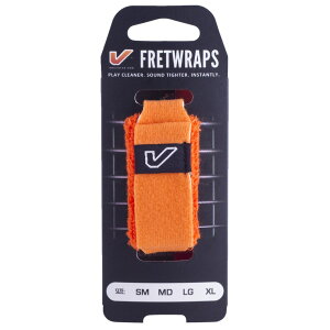 Gruv Gear FW-1PK-ORG-XL FretWraps Orange 1-Pack GNXg[W 8`12GLM^[p