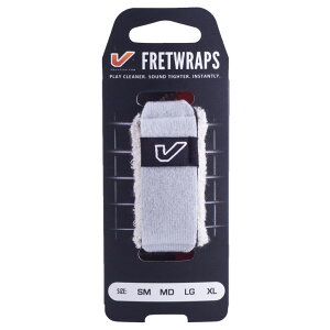 Gruv Gear FW-1PK-WHT-XL FretWraps White 1-Pack �G�N�X�g�����[�W 8���`12���G���L�M�^�[�p �t���b�g���b�v