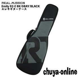 REAL MISSION Emily 02-E BK/GRAY/BLACK エレキギターケース