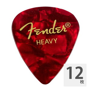 tF_[ M^[sbN 12 Zbg wr[ 351 Shape Premium Picks Heavy Red Moto Fender